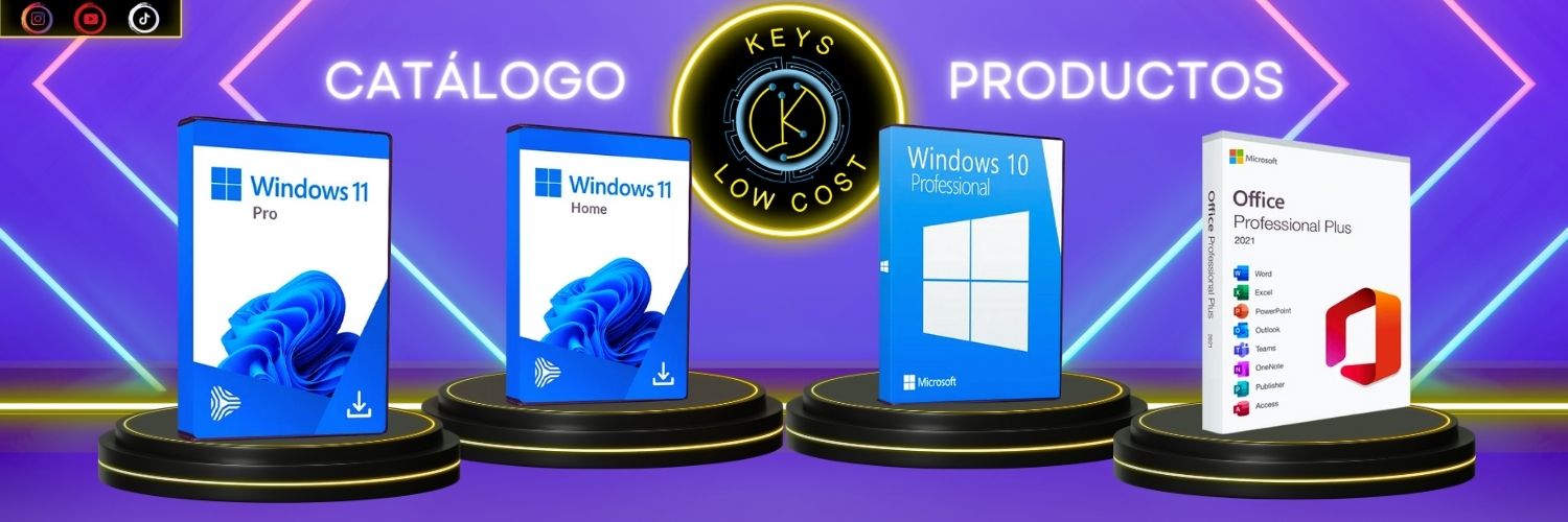 Claves de software para Windows y Office